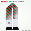 National Day UAE Flag Color Scarf