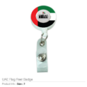 UAE Flag Design Reel Badges
