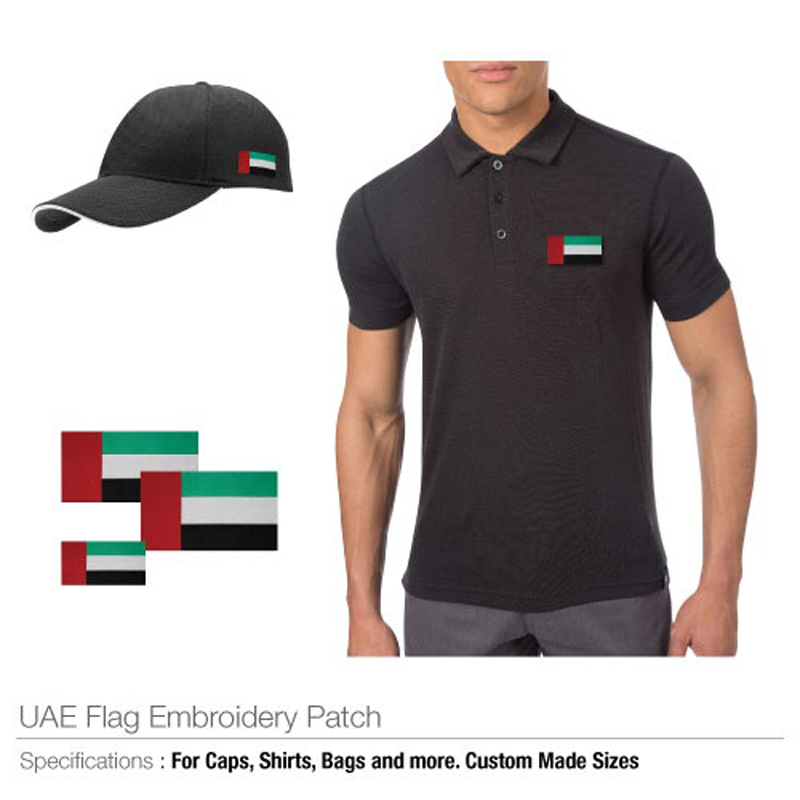 UAE Flag Embroidery Patch