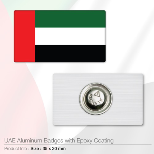 UAE National Day Badges Rectangle