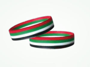 Wristband UAE Flag Colors