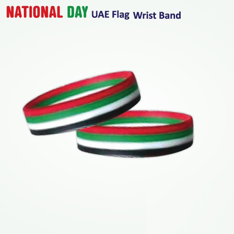 Wristband UAE Flag Colors
