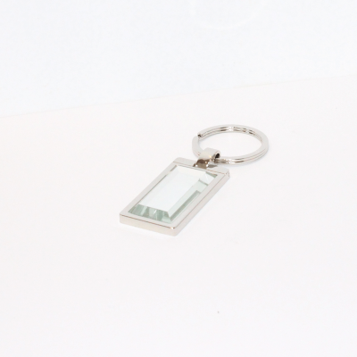 Crystal Metal Keychain
